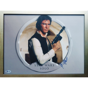 Autograph by Harrison Ford | Framed photo